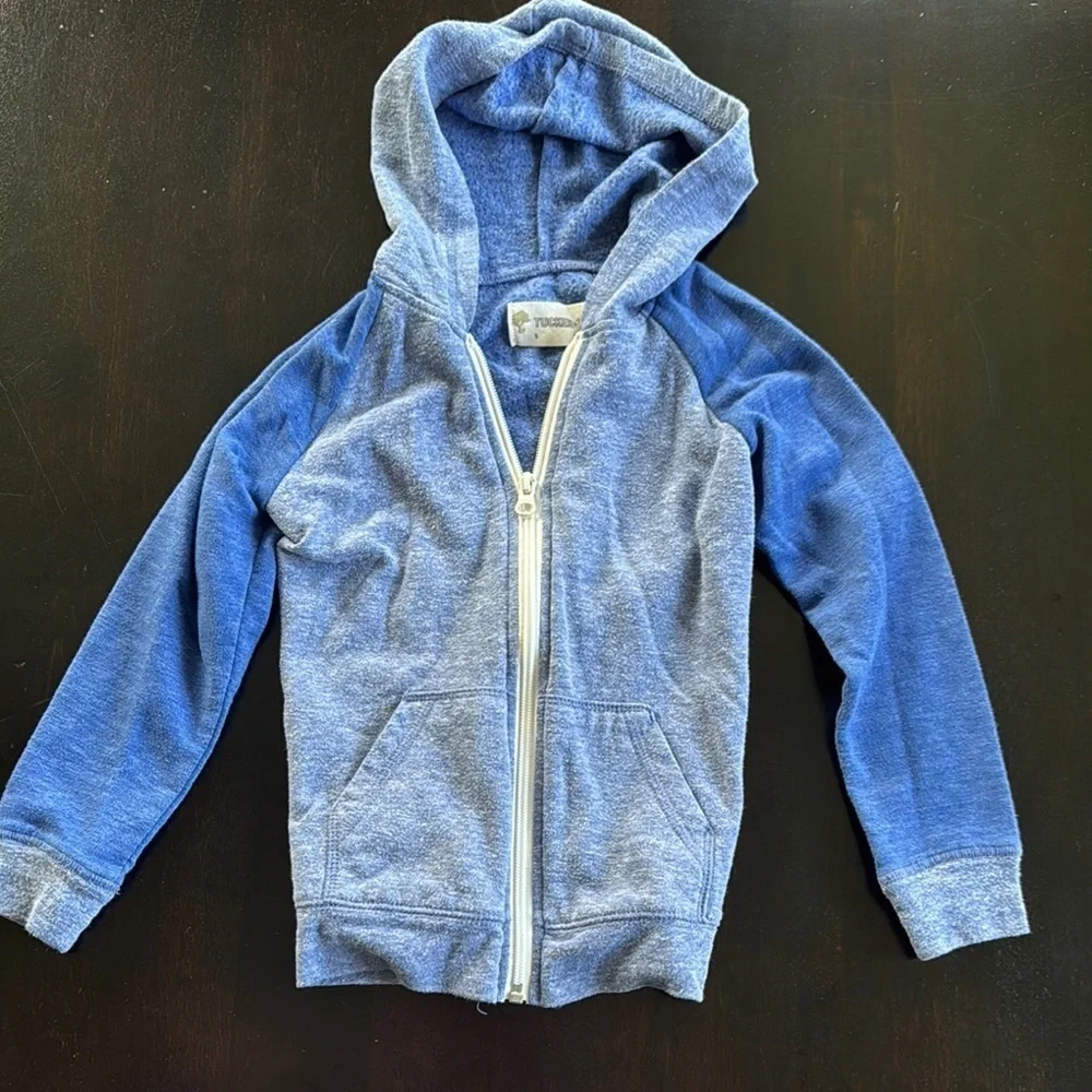 Tucker + Tate Blue Casual Zip-Up Hoodie - Picture 1 of 2